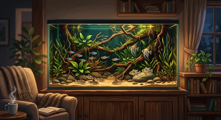 Cómo montar un acuario biotopo del Amazonas realista