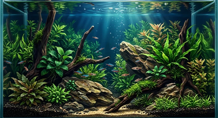 Acuario low tech plantado: belleza sin CO2 ni high tech