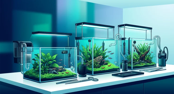 Acuario nano: los mejores modelos de 10 a 30 litros