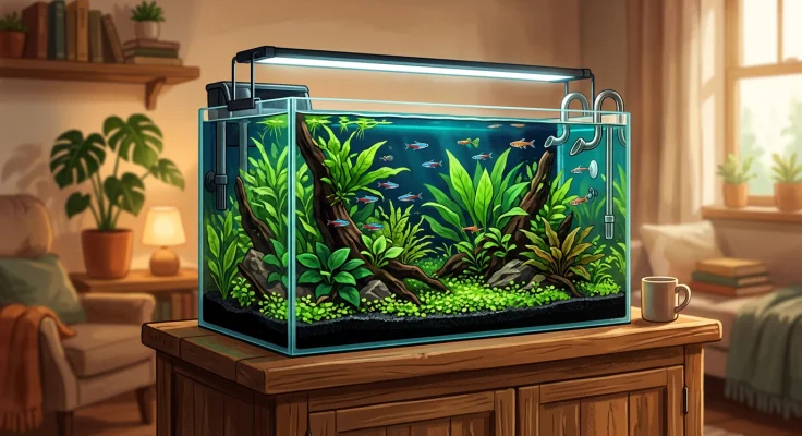 Acuario plantado para principiantes: por dónde empezar