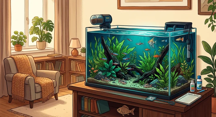 Qué hacer con el acuario en vacaciones: guía práctica