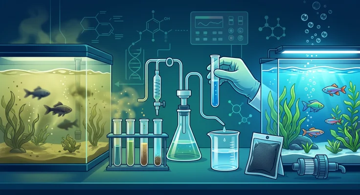 Agua turbia en el acuario: causas y cómo aclararla