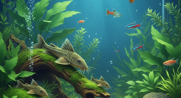 Ancistrus: cuidados, alimentación y cría en acuario