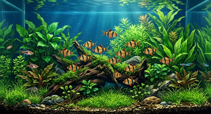 Barbo Tigre: guía de cuidados y comportamiento