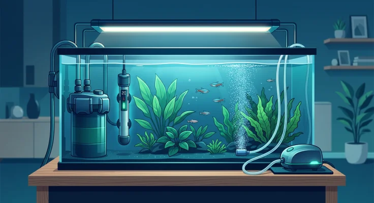 Bomba de aire para acuario: las más silenciosas