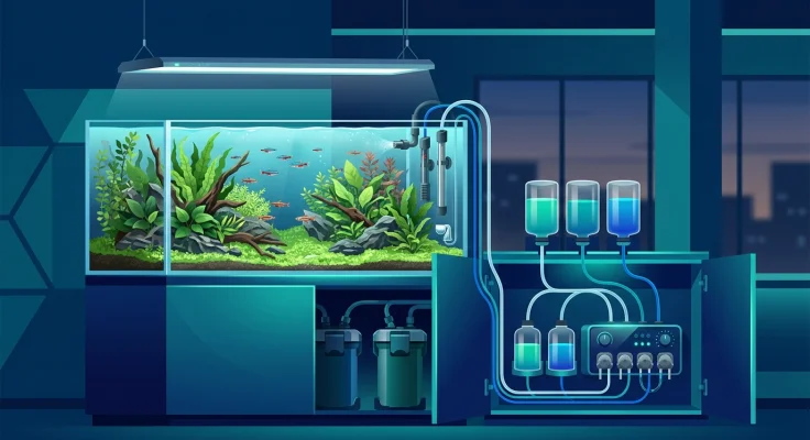 Bomba dosificadora para acuario: automatiza el abonado