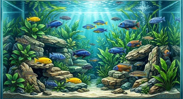 Cíclidos africanos: guía de especies y compatibilidad