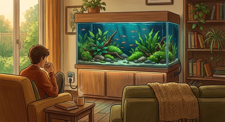 Cómo ahorrar electricidad con tu acuario: trucos útiles