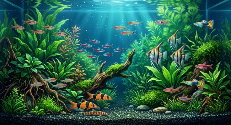 Compatibilidad entre peces: tabla y reglas básicas