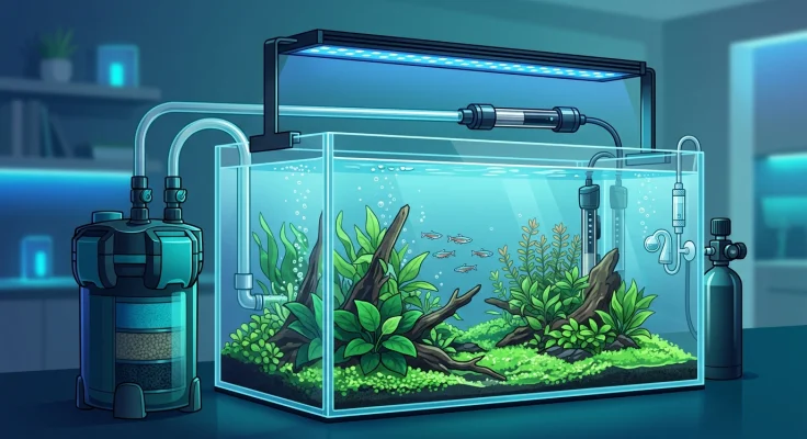 Acuarios de cristal extra claro: diferencia con normal