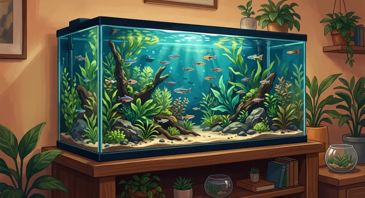 Cuántos peces caben en mi acuario: regla y cálculo real