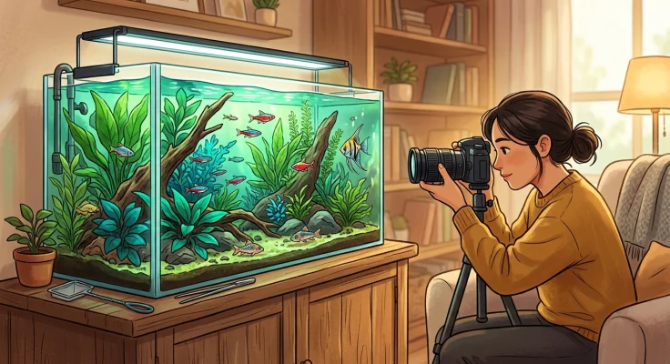 Cómo fotografiar tu acuario como un profesional