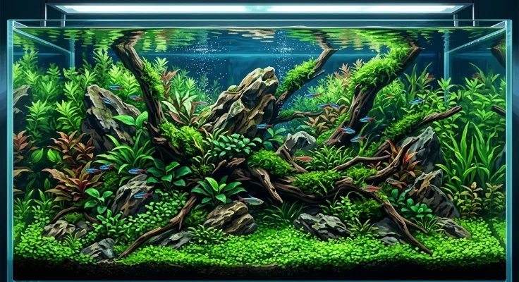 Fotografía de aquascaping: cómo capturar tu acuario
