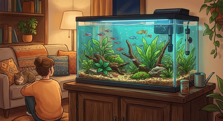 Guía para principiantes: cómo montar tu primer acuario