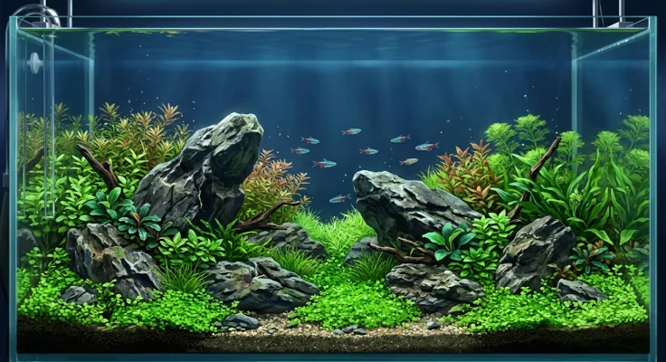 Iwagumi: guía completa del estilo con piedras japonés