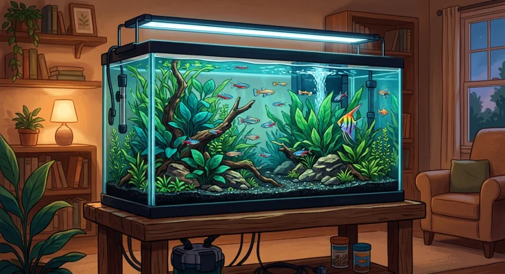 Montar un acuario paso a paso: de la pecera al pez