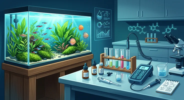 Parámetros del agua ideales para acuario: tabla completa