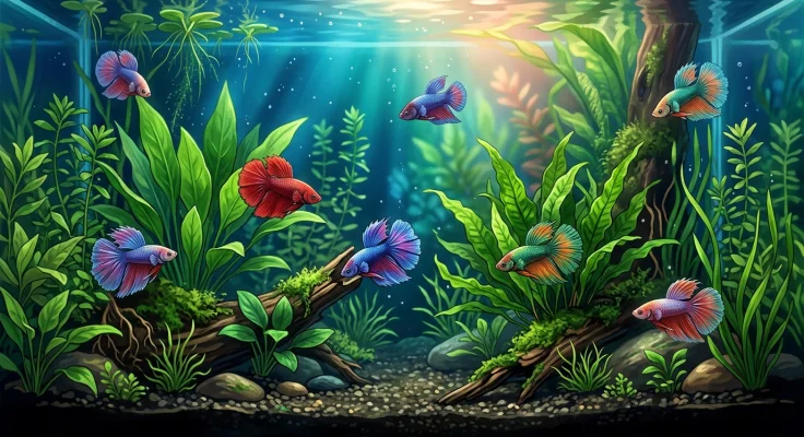 Betta hembra: cuidados y convivencia en sororidad