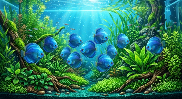 Pez disco blue diamond