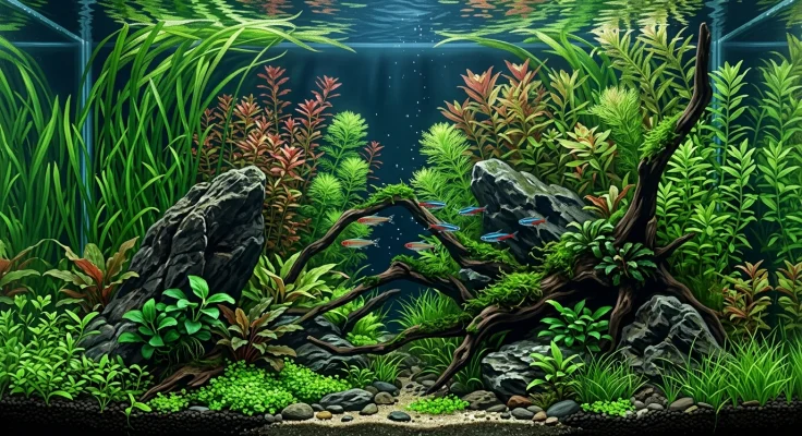 Plantas de fondo para acuario: las más altas y vistosas