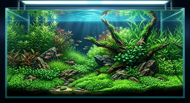 Plantas de primer plano: las mejores tapizantes para aquascaping