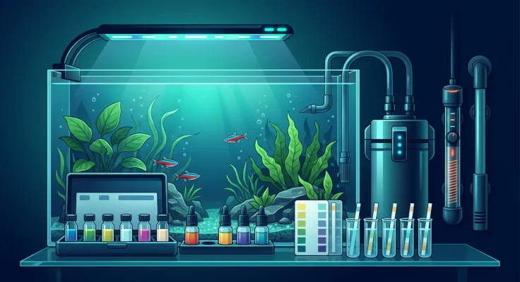 Test de agua para acuario: kits y tiras comparadas